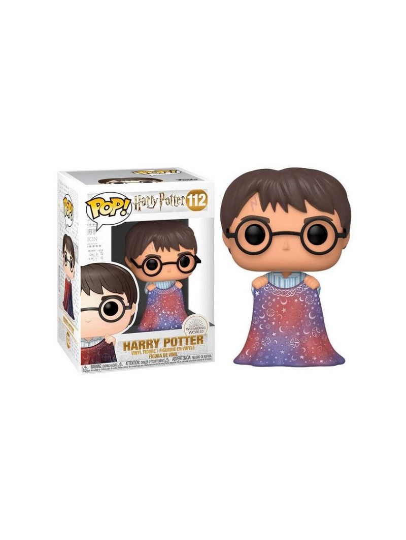 POP! Harry Potter con Capa de Invisibilidad