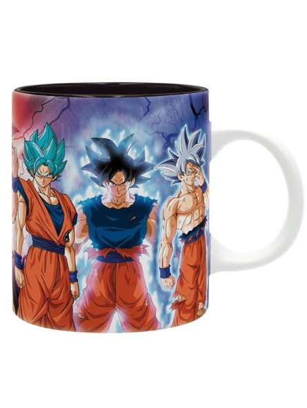 Taza Dragon Ball Transformaciones de Goku por sólo 11,99€