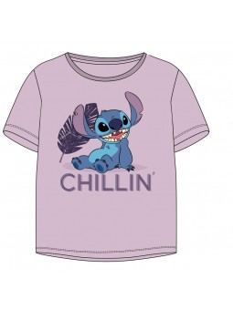 Camiseta Lilo y Stitch Rosa