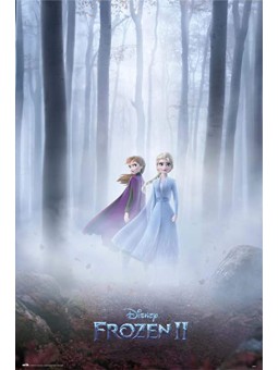 Póster Frozen Elsa y Anna