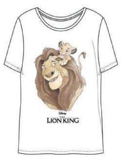 Camiseta del Rey Leon Blanca