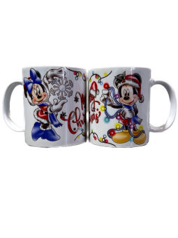 Taza de Mickey y Minnie...