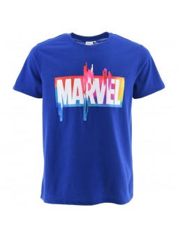 Camiseta Marvel Azul