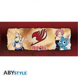Taza De Fairy Tail: Natsu, Happy y Lucy