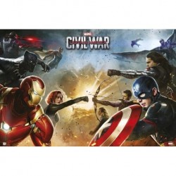 Póster Capitán América Civil War