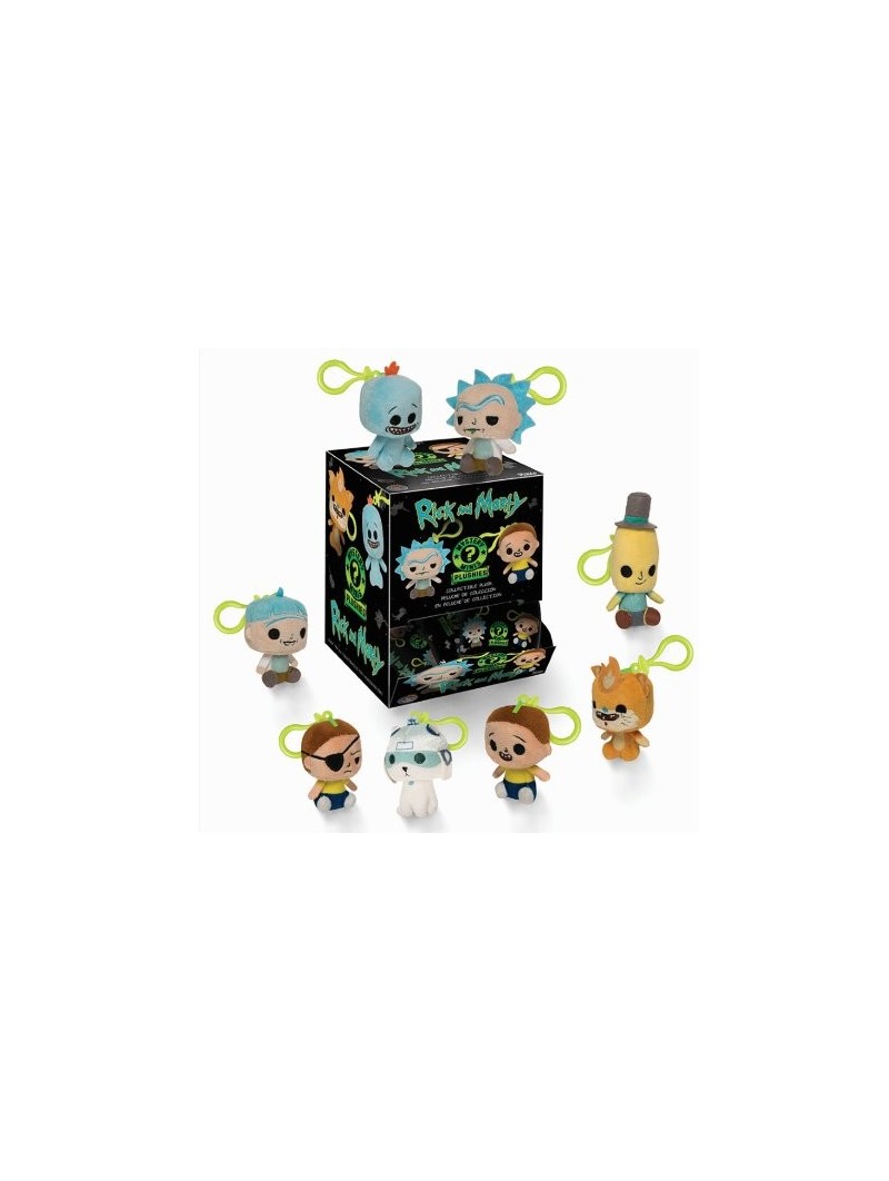 Peluches Llaveros: Rick And Morty