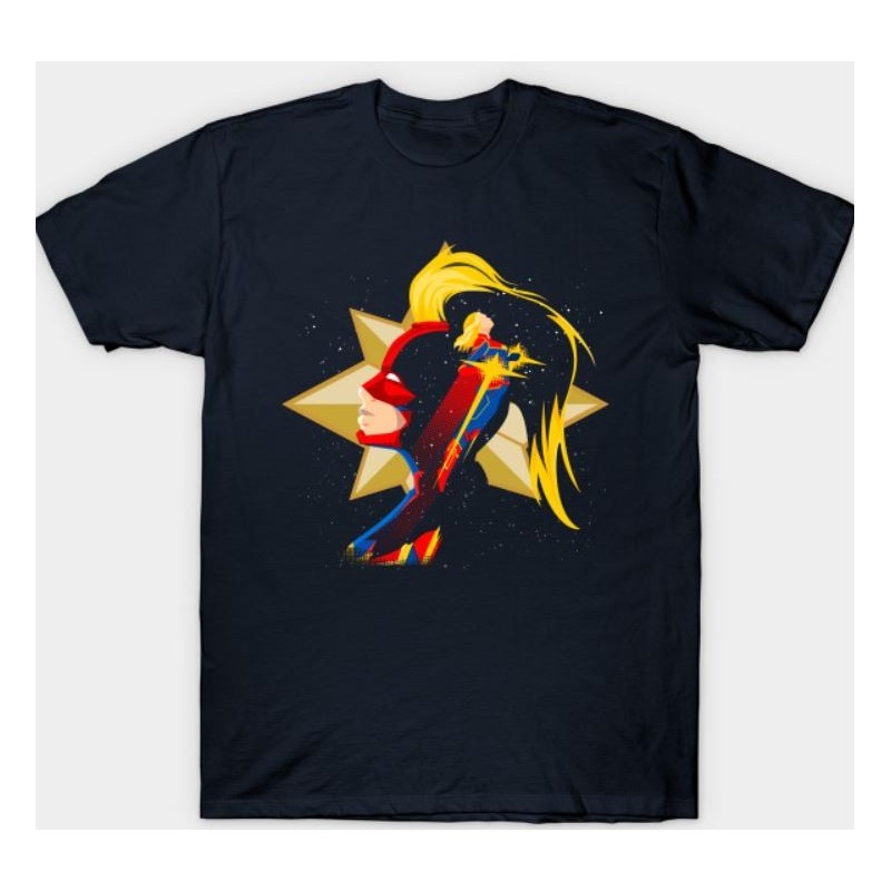 Camiseta Capitana Marvel Stars