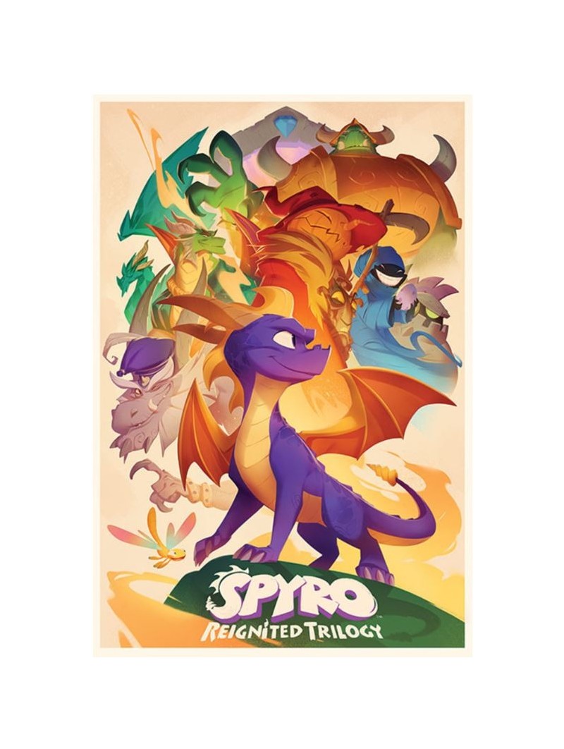 Póster Spyro Trilogy
