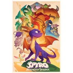Póster Spyro Trilogy