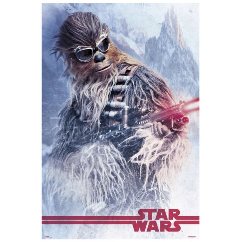 Póster Star Wars Solo Chewbacca At Work