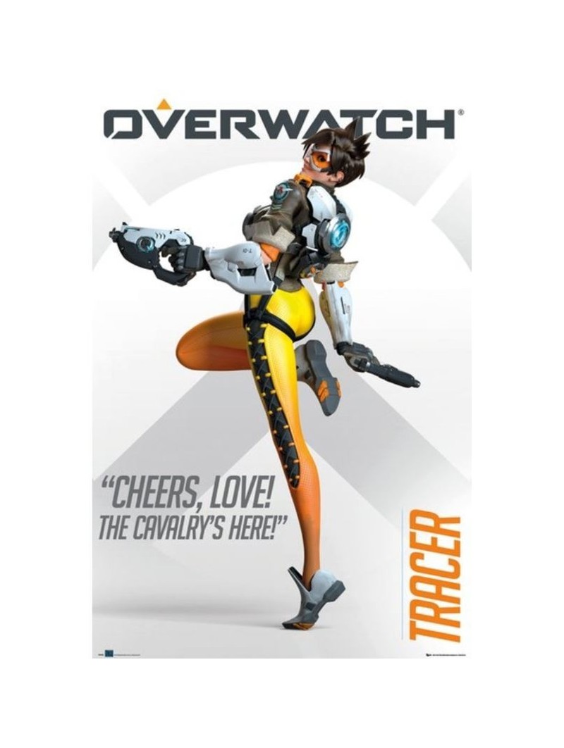 Póster Overwatch: Tracer Cheers Love