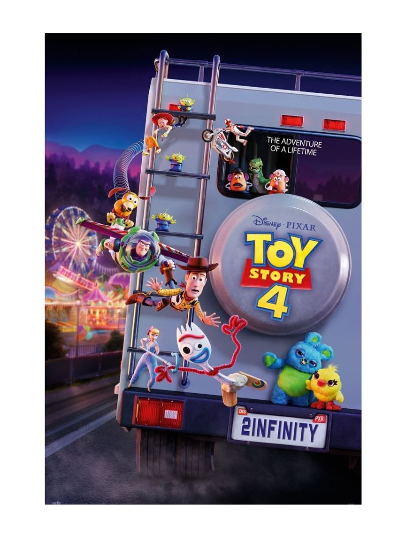 Póster Toy Story 4 To Infinity
