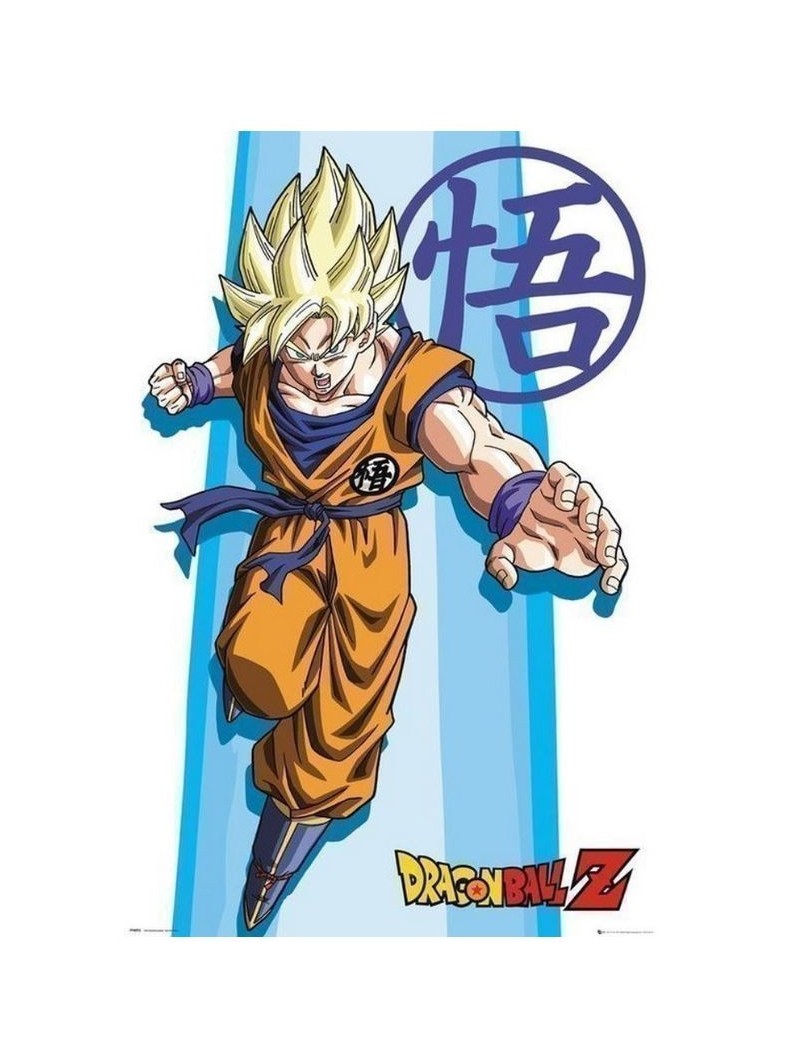Póster Dragon Ball Z SS Goku