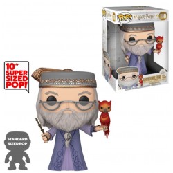 POP! Harry Potter - 10" Dumbledore con Fawkes