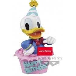 Figura Q Posket Disney: Pato Donald Happy Birthday